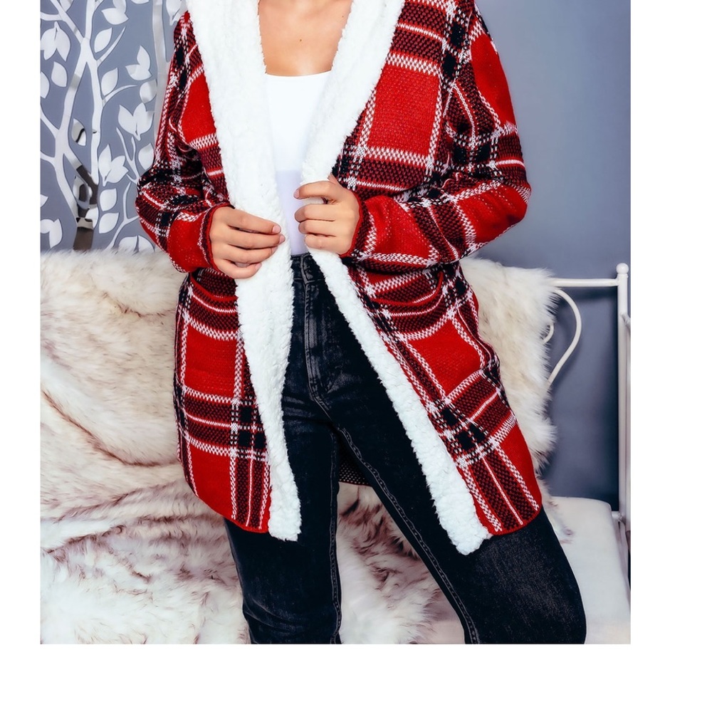 Plus size ladies coat.